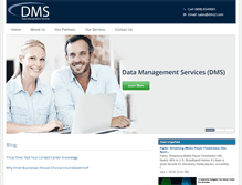 Tablet Screenshot of dms2.com